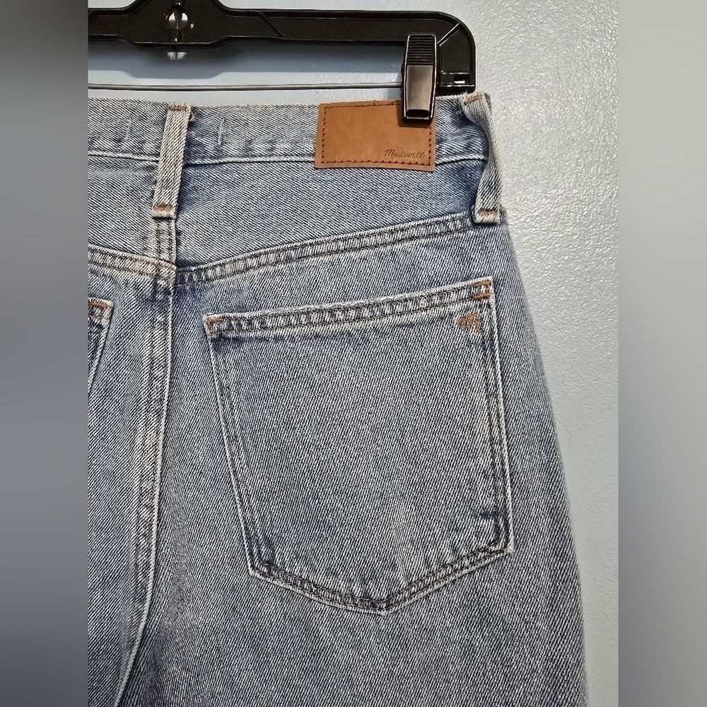 Madewell Baggy Straight Jeans Size 25 Blue - Picture 4 of 10